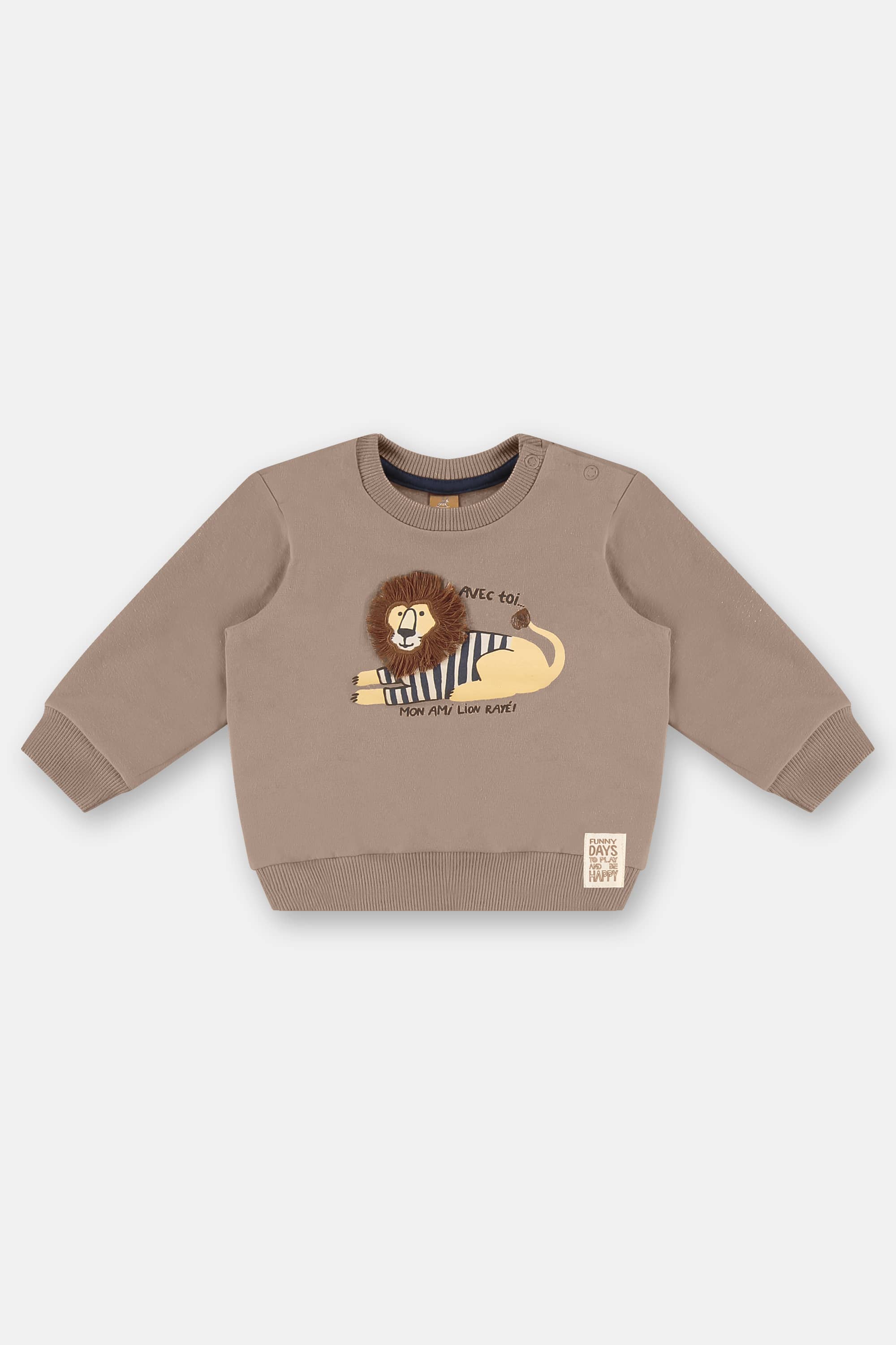 Conjunto para Bebê Menino em Molecotton (Marrom) Up Baby - Imagem 10